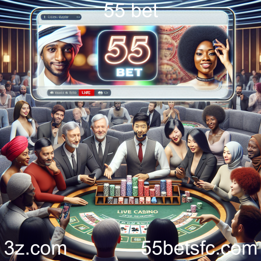 Cassino ao Vivo na 55 Bet: Sua Porta de Entrada para Diversão Real